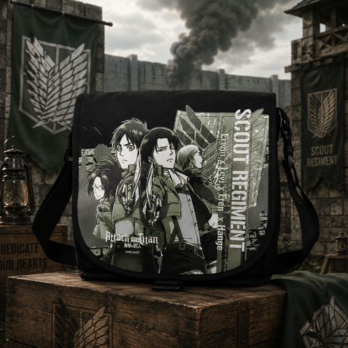Attack on Titan Scout Regimen Messenger Bag