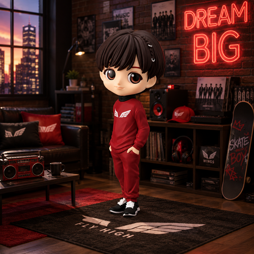 BTS J-Hope Mic Drop Vol. 1 TinyTAN Q Posket Statue