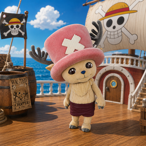 Banpresto - A Netflix Series: One Piece - Chopper Big Fluffy Puffy Figure