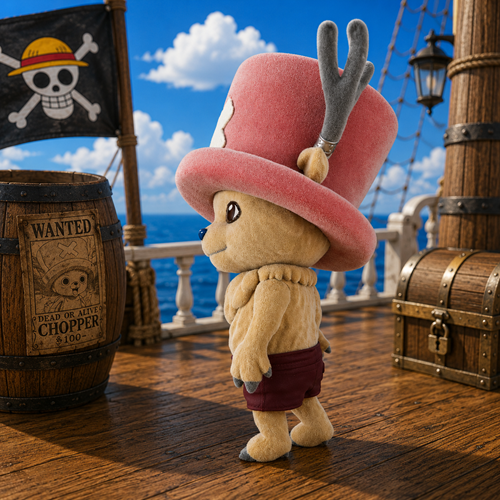 Banpresto - A Netflix Series: One Piece - Chopper Big Fluffy Puffy Figure