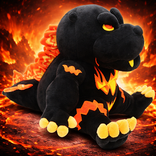 Burning Godzilla 30th Anniversary 9-Inch Plush - Entertainment Earth Exclusive