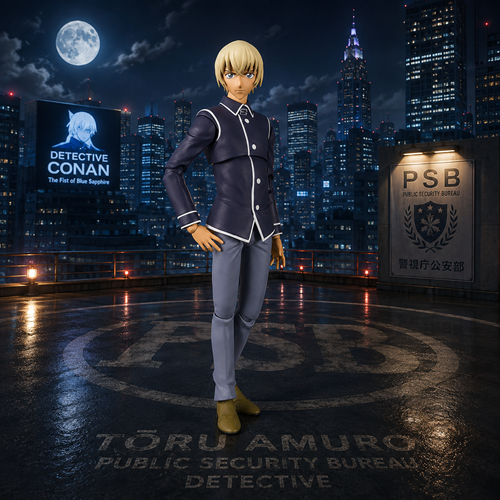 Case Closed Toru Amuro S.H. Figuarts Action Figure