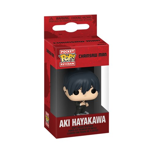 Funko Pop! Keychain: Chainsaw Man - Aki Hayakawa