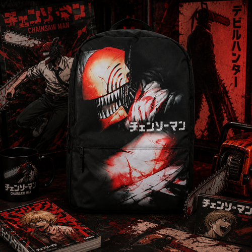 Chainsaw Man Laptop Backpack