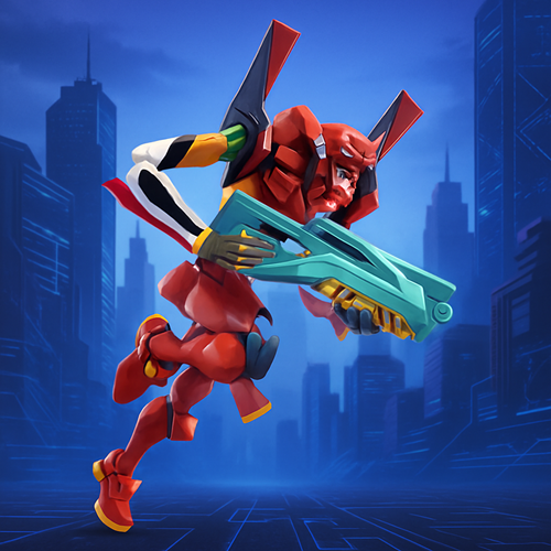 Neon Genesis Evangelion Unit 02 Action Edition Model Kit