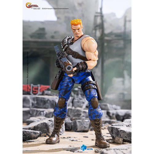 Contra: Operation Galuga - Bill Rizer Exquisite Basic 1:12 Action Figure