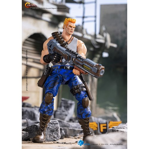 Contra: Operation Galuga - Bill Rizer Exquisite Basic 1:12 Action Figure