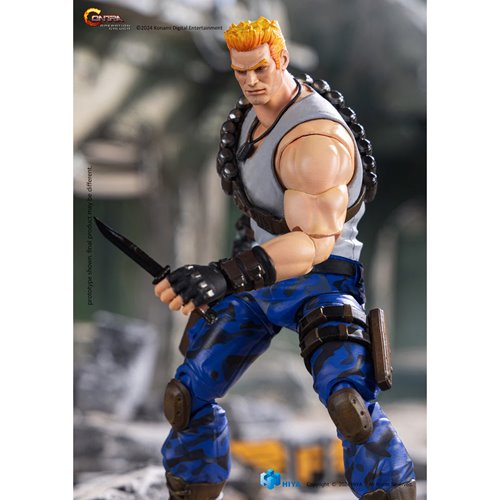 Contra: Operation Galuga - Bill Rizer Exquisite Basic 1:12 Action Figure
