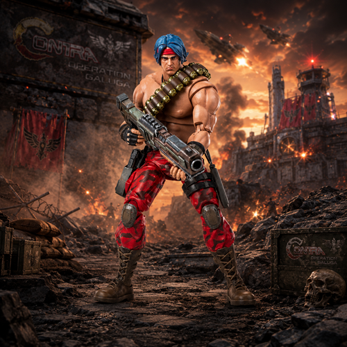 Contra: Operation Galuga - Lance Bean Exquisite Basic 1:12 Action Figure