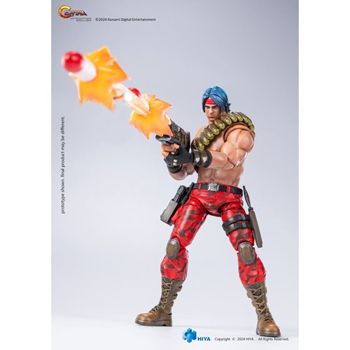 Contra: Operation Galuga - Lance Bean Exquisite Basic 1:12 Action Figure