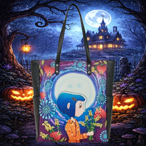 Coraline Garden Glow-in-the-Dark Tote Bag