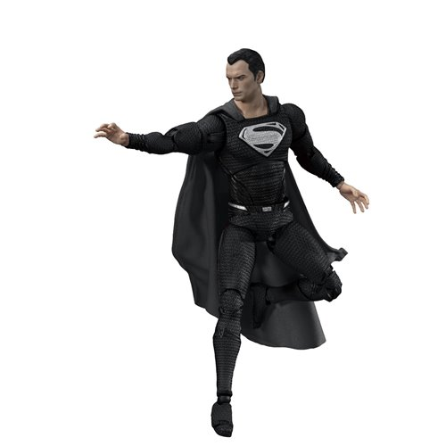 DC Justice League Superman Black Suit DAH-108 Action Figure - Limited Edition