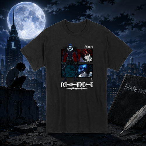 Death Note - Ryuk, Light & L T-Shirt