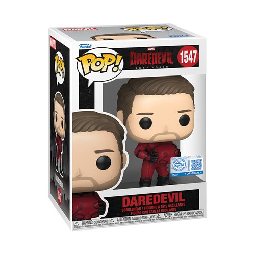 Funko POP! Daredevil Born Again:  Unmasked Daredevil - Entertainment Earth Exclusive