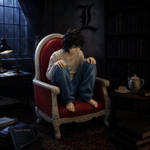 Death Note L Super Figure Collection Figure