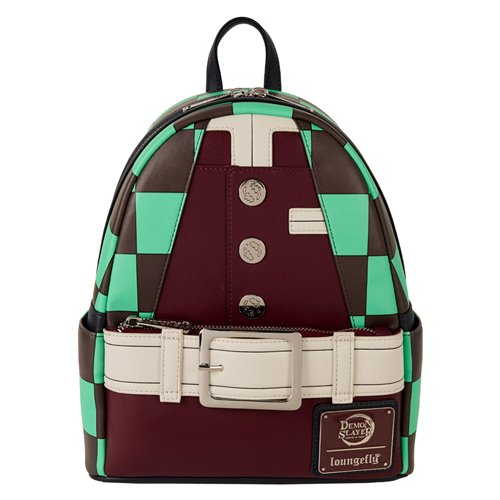 Longefly Demon Slayer Tanjiro Kamado Cosplay Mini-Backpack