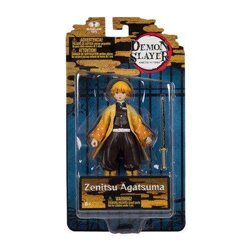 Demon Slayer Wave 4 Zenitsu Agatsuma Season 2 5-Inch Scale Action Figure