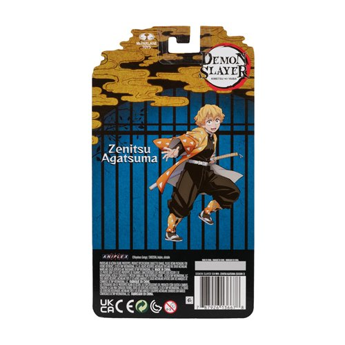 Demon Slayer Wave 4 Zenitsu Agatsuma Season 2 5-Inch Scale Action Figure