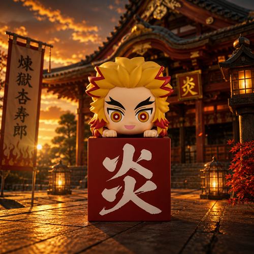 Demon Slayer Kyojuro Rengoku Hashira 1 Hikkake Statue