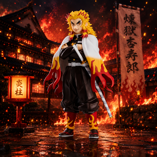 Demon Slayer Kyojuro Rengoku Pop Up Parade Statue
