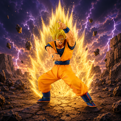 Dragon Ball Super Chosenshiretsuden Super Saiyan Son Goku Vol. 1 Statue