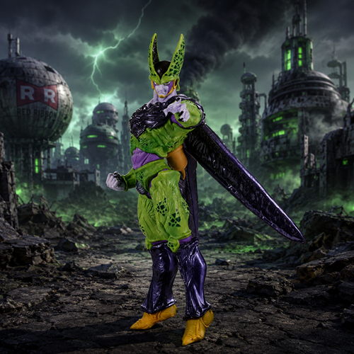 Dragon Ball Z Cell Ver. A World Figure Colosseum Vol. 4 Statue - ReRun