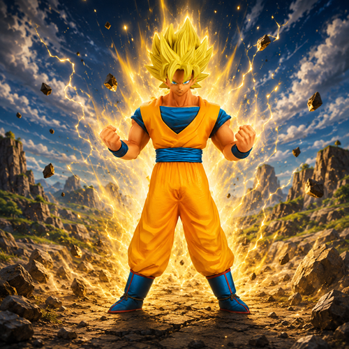 Dragon Ball Z Son Goku Vol. 2 Burning Fighters Statue