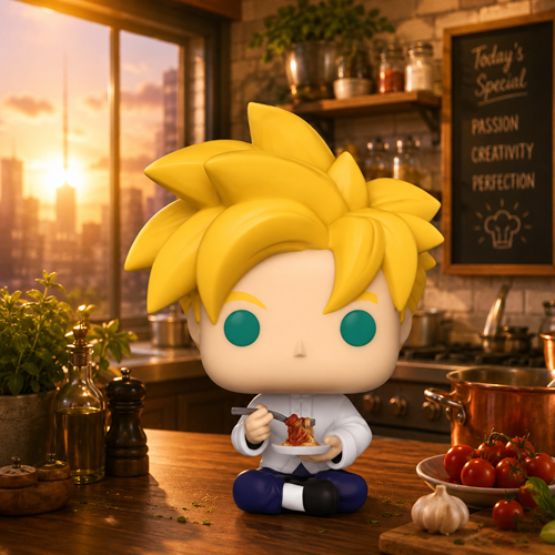 Funko POP Animation: Dragon Ball Z Super Saiyan Gohan with Noodles
