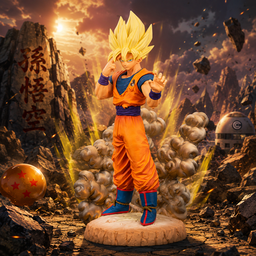 Dragon Ball Z Super Saiyan Goku History Box Vol. 2 Statue