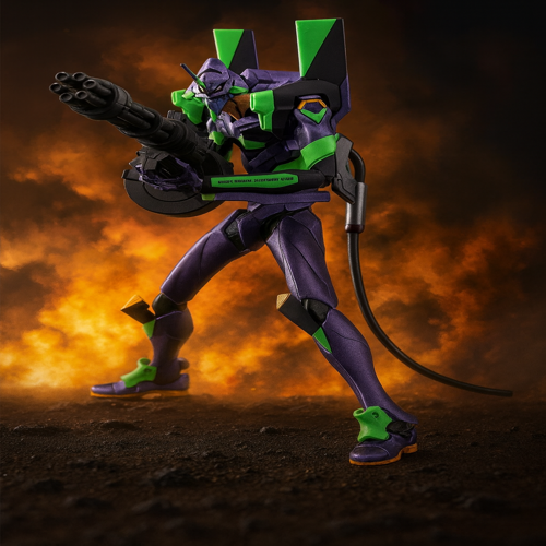 Neon Genesis Evangelion Test Type Unit-01 Ultra Action Edition Model Kit