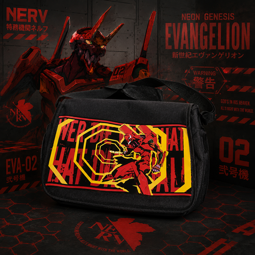 Evangelion EVA 02 Messenger Bag