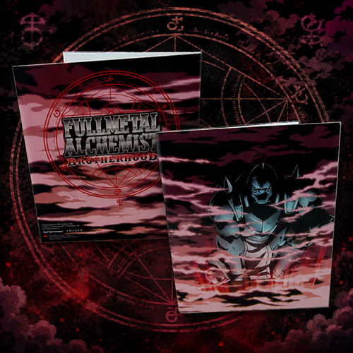 FULLMETAL ALCHEMIST BROTHERHOOD BINDER