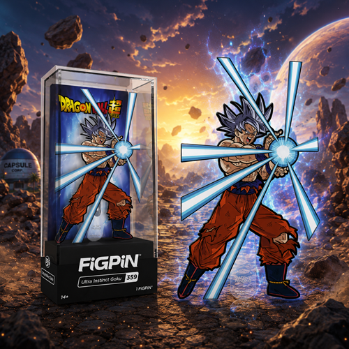 FiGPiN Dragon Ball Super Ultra Instinct Goku Enamel Pin