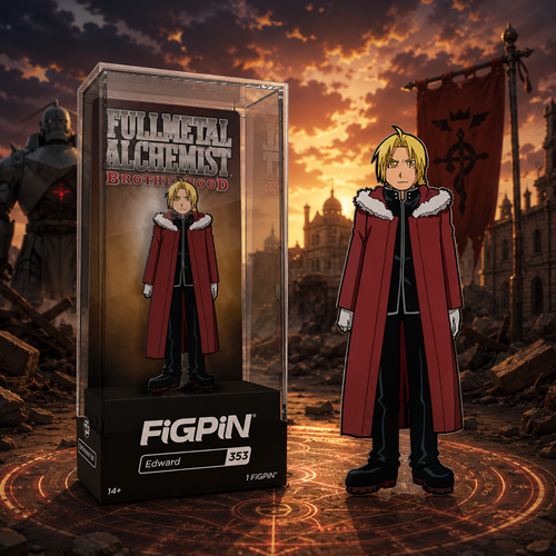 FiGPiN Fullmetal Alchemist: Brotherhood Classic Edward Enamel Pin