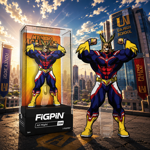 FiGPiN My Hero Academia All Might (Flexed Arms) Enamel Pin