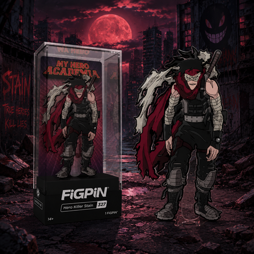 FiGPiN My Hero Academia Hero Killer Stain Enamel Pin
