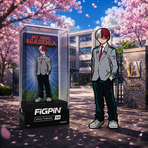 FiGPiN My Hero Academia Shoto Todoroki (School Uniform) Enamel Pin