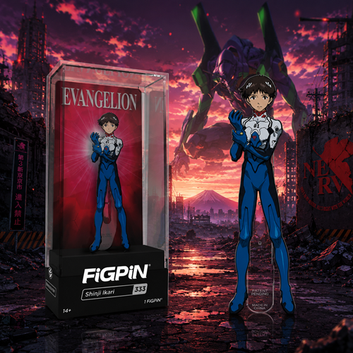 FiGPiN Neon Genesis Evangelion Shinji Ikari Enamel Pin