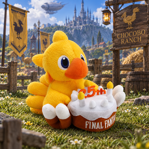 Square Enix Final Fantasy: Chocobo 25th Anniversary Plush