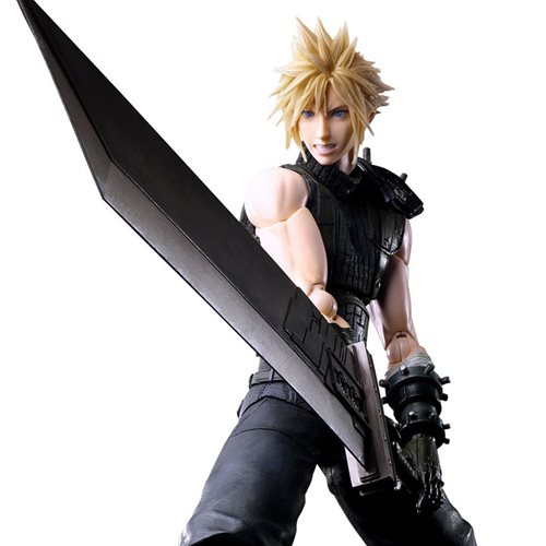 Square Enix Final Fantasy VII Rebirth Cloud Strife Play Arts Kai Action Figure