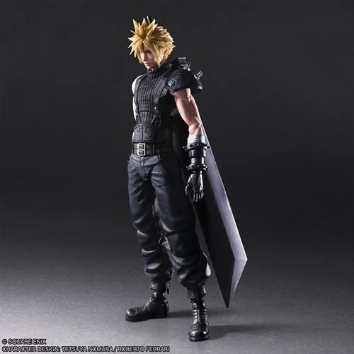 Square Enix Final Fantasy VII Rebirth Cloud Strife Play Arts Kai Action Figure