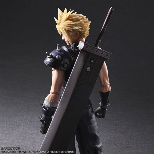 Square Enix Final Fantasy VII Rebirth Cloud Strife Play Arts Kai Action Figure