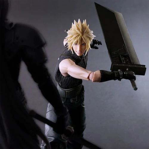 Square Enix Final Fantasy VII Rebirth Cloud Strife Play Arts Kai Action Figure