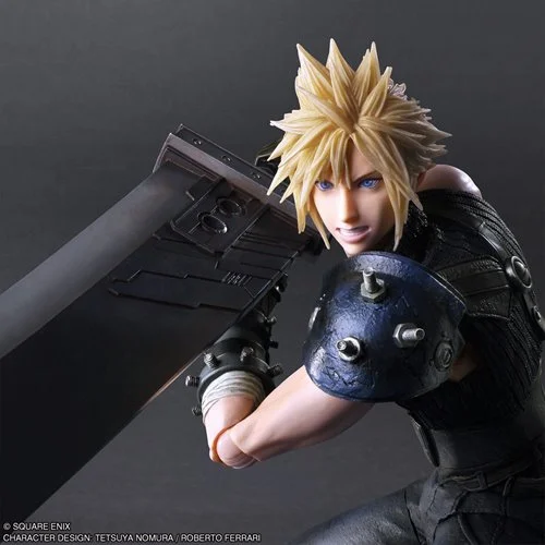 Square Enix Final Fantasy VII Rebirth Cloud Strife Play Arts Kai Action Figure