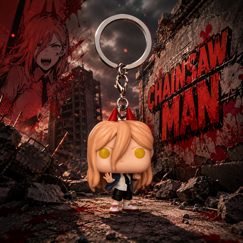 Funko Pop! Keychain: Chainsaw Man - Power