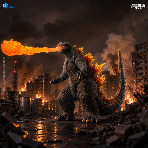 Godzilla 2000: Millennium 1999 Godzilla Heat Ray Exquisite Basic Series Action Figure