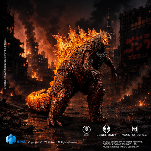 Godzilla King of Monsters Exquisite Basic Burning Godzilla PX Action Figure