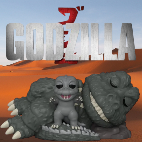 Funko POP! Movies: Sleeping Godzilla with Minizilla