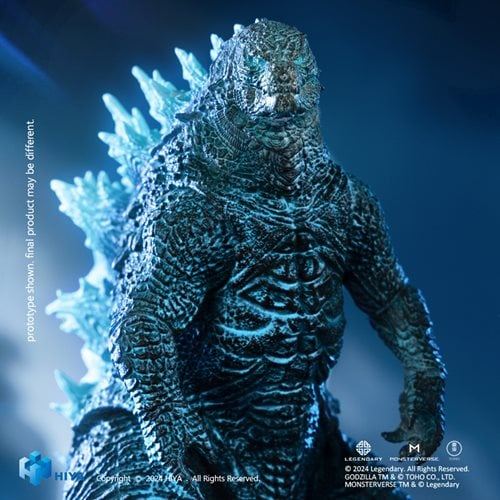 Godzilla x Kong: The New Empire Energized Godzilla Exquisite Basic Action Figure - Previews Exclusive