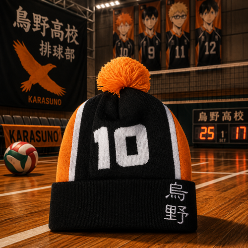 HAIKYU!! - NUMBER 10 TEAM UNIFORM BEANIE